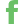 A green Facebook logo on a white background.