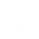 Cloud storage icon with progress bar.